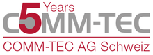 5 years COMM-TEC AG in Switzerland