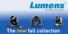 The new Lumens video cameras for every application