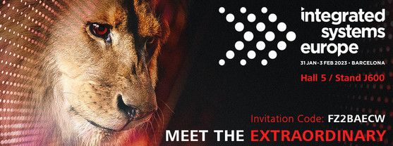 Meet the extraordinary ‒ Exertis Pro AV@ISE 2023 Meet the extraordinary ‒ Exertis Pro AV@ISE 2023