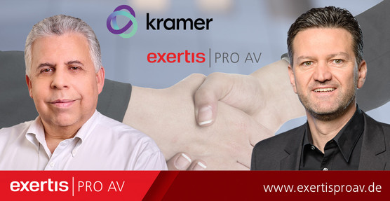 Exertis Pro AV and Kramer sign distribution partnership